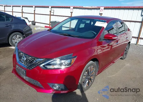 2017 Nissan Sentra Sr z USA, uszkodzony, nr VIN 3N1AB7AP1HY337784